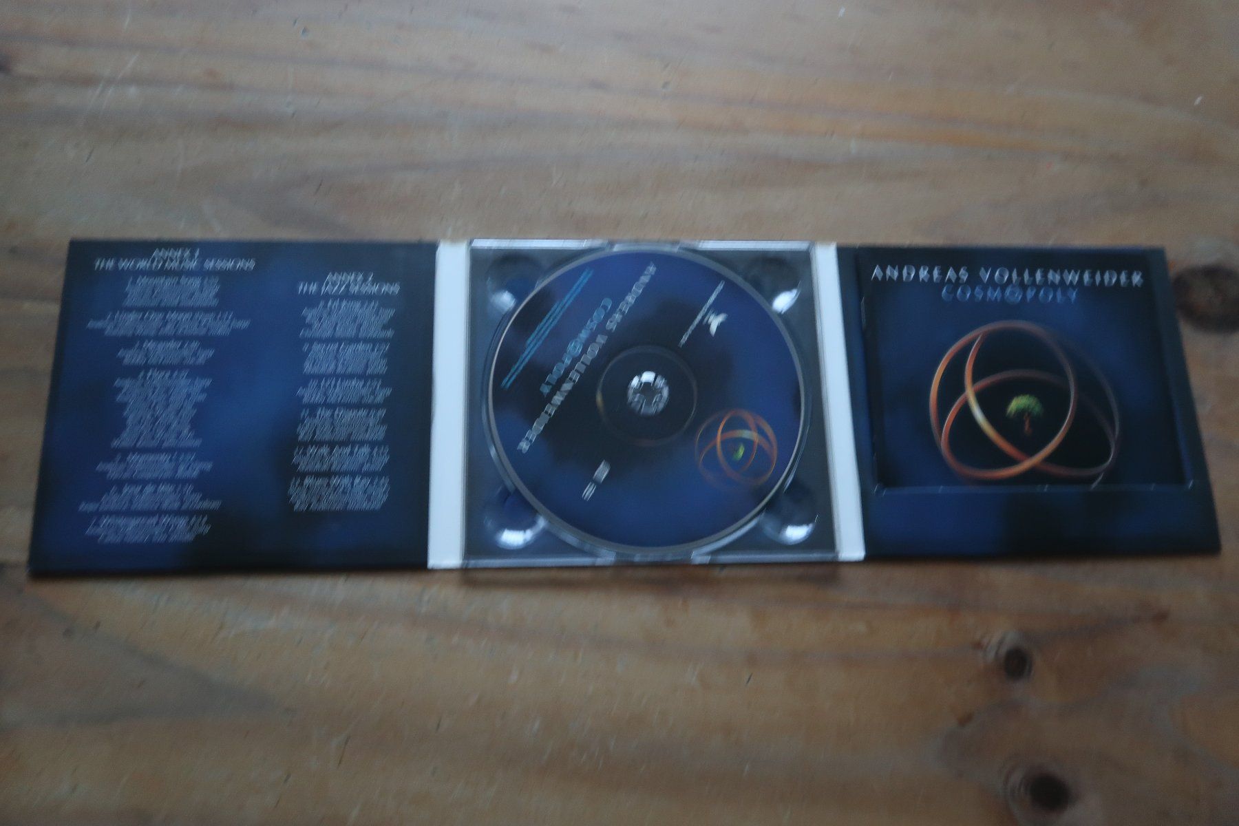 CD: ANDREAS VOLLENWEIDER - COSMOPOLY - CD – Usato da Basel venduto da Patiscat 3