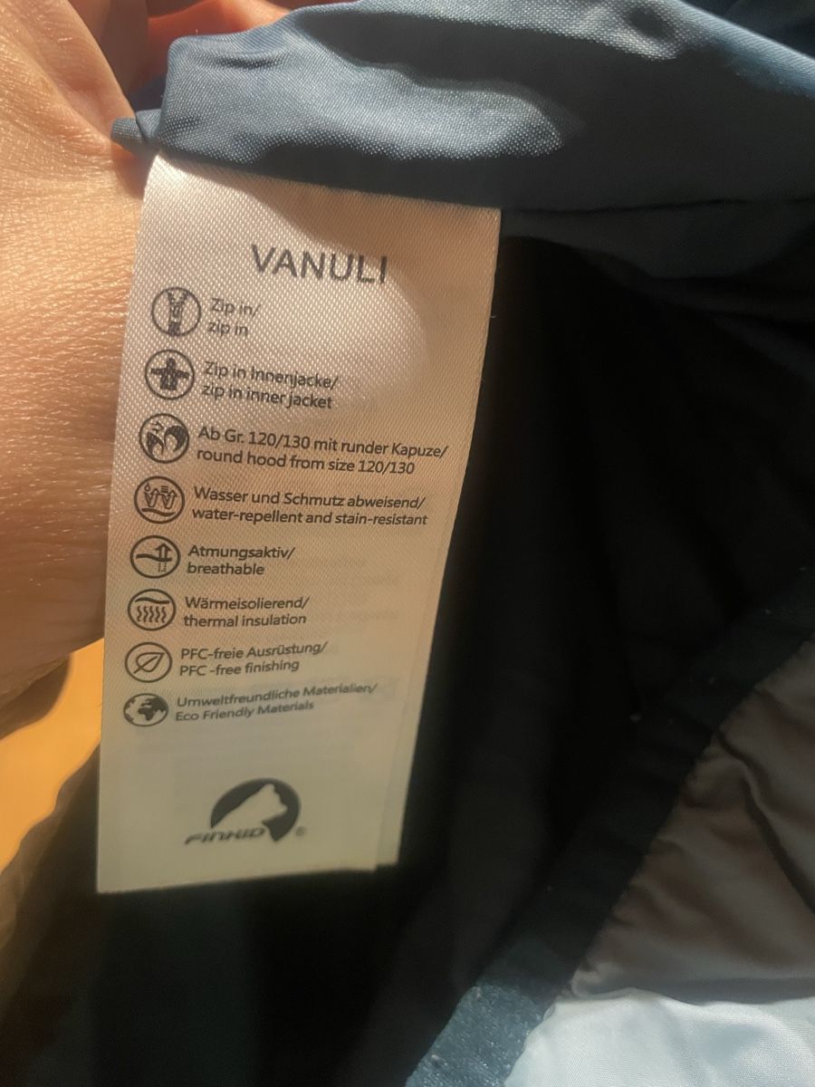 Finkid Sonstige Jungenkleidung: Finkid Steppveste Vanuli 130/140 – Gebraucht aus Recherswil von grafics 4