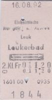 Billette Leuk - Leukerbad Einheimische