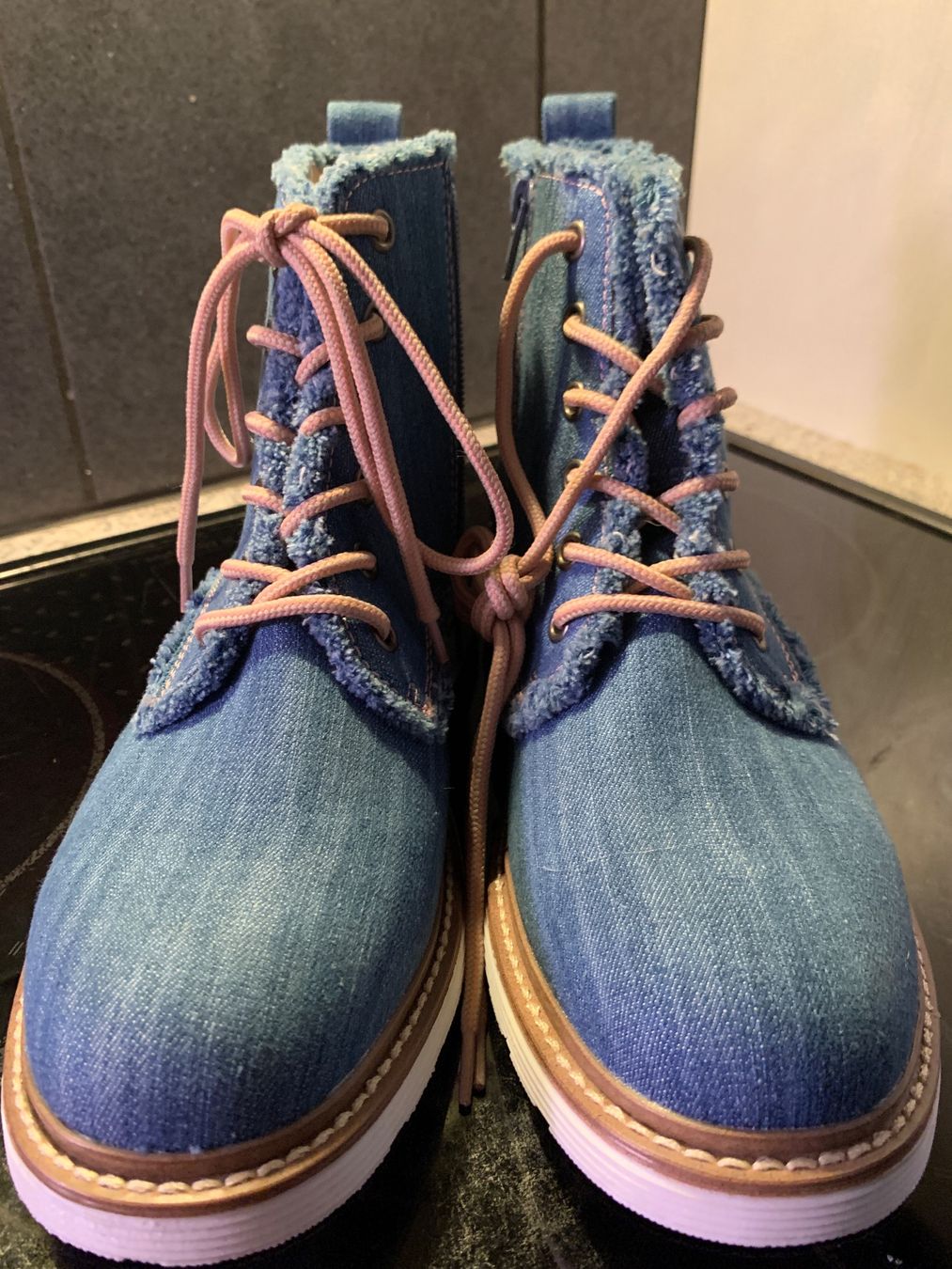 Scarpe da donna: Jeans CATWALK Stiefeletten Gr.39 – Nuovo (secondo la descrizione) da Steinebrunn venduto da Littlebird1 2