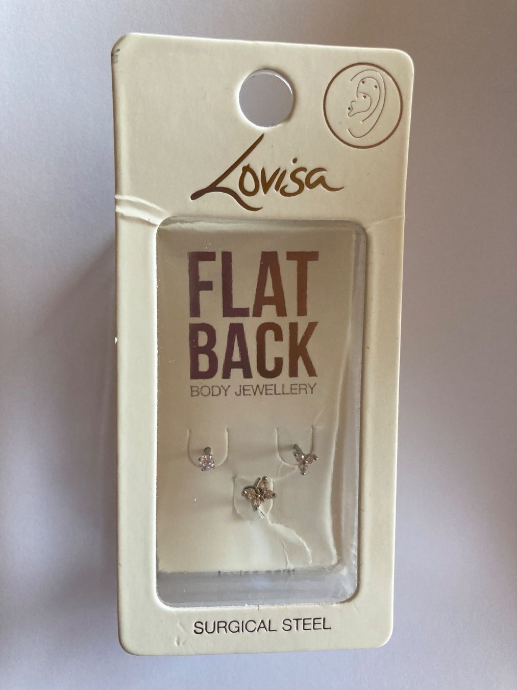 Gioielli per piercing: Piercing; Ohr-Stecker; 3er Set; Lovisa; NEU! – Nuovo e nell'imballaggio originale da Mosnang venduto da Kusli09