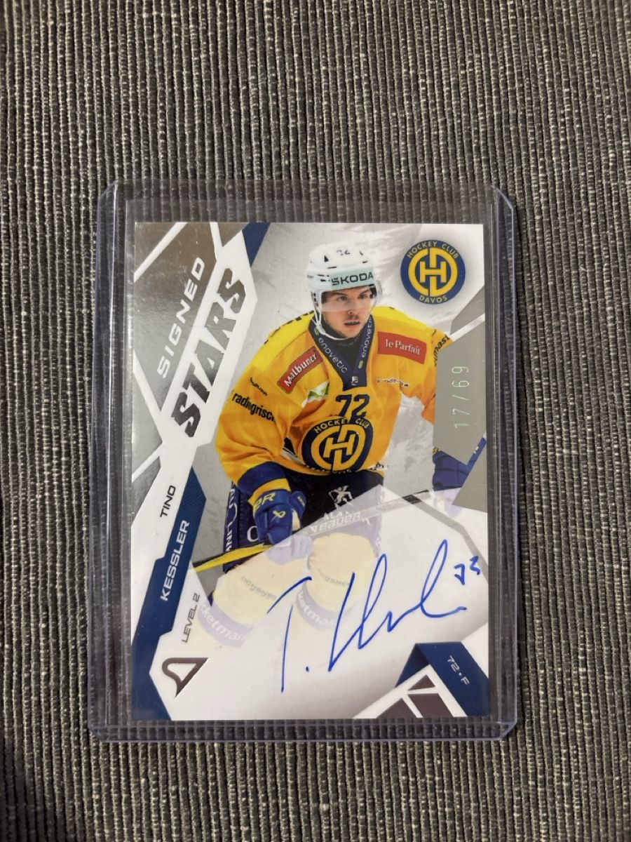 Sportzoo Carte collezionabili: Signed Stars /69, Tino Kessler, HCD – Nuovo (secondo la descrizione) da Thônex venduto da Flanker_Vek