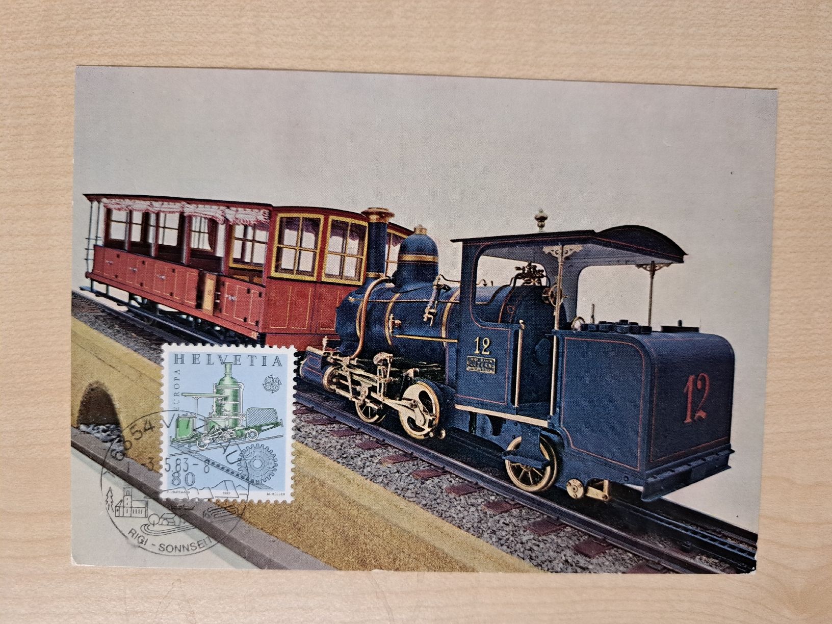 Cartoline postali: carte du Vitzau Rigi Bahn – Usato da Buttes venduto da Cafe2005