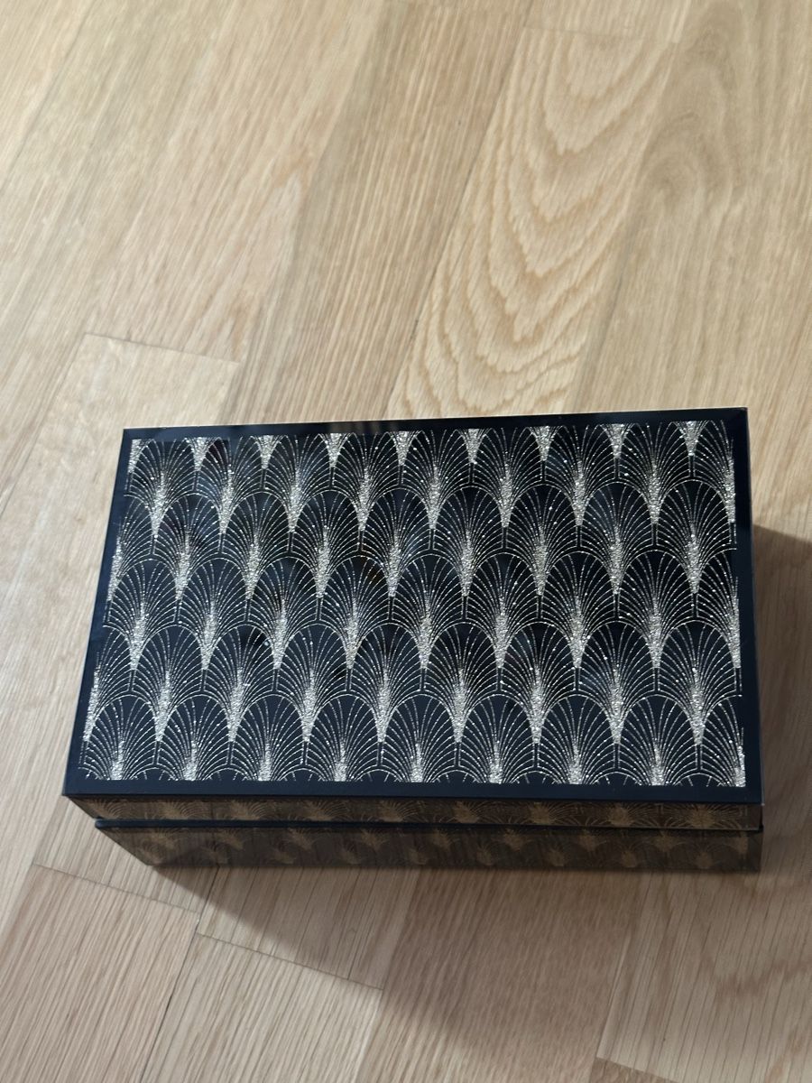Portagioie: Schmuck Schatulle mit Glitzernden Optik – Nuovo (secondo la descrizione) da Basel venduto da Ivana_4