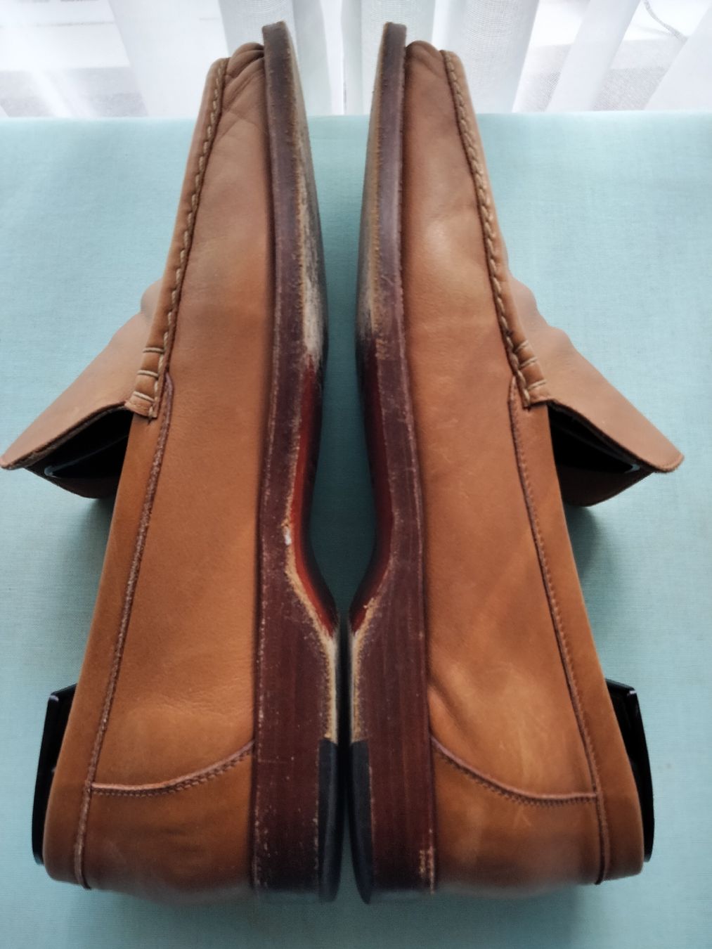 Hermès Scarpe da uomo: Hermès Mokassins Leder Gr. 43 camelbraun – Usato da Küsnacht ZH venduto da turtlehouse 4