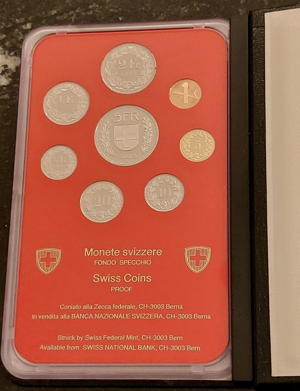 Tutti le monete: CH - Münzsatz 1995 pp – Nuovo (secondo la descrizione) da Arch venduto da moneyswiss 2