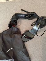 Saint Laurent Black Patent Leather Heels - Size 38 👠