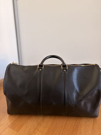 Louis Vuitton Keepall 50 Epi Schwarz