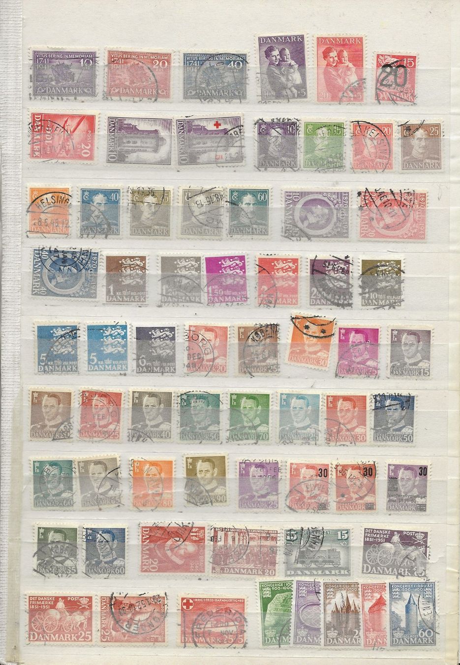 Alle Briefmarken: Danemark Lot 03 1926 .... – Gebraucht aus Sion von PierreP01 1