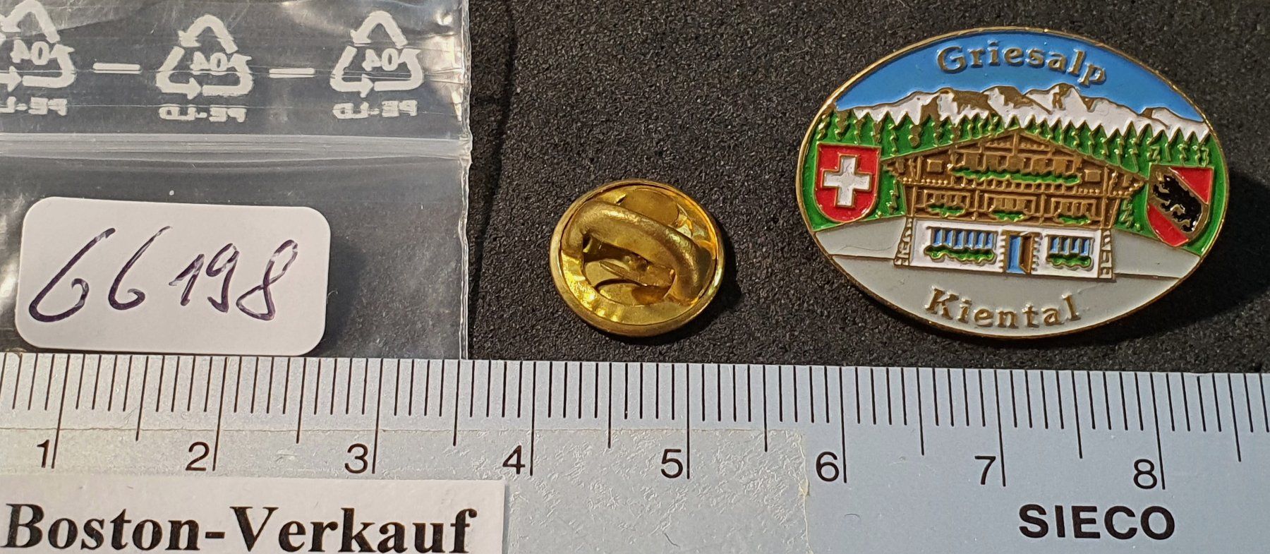 Plaketten & Abzeichen: GG198 - Pin Griesalp Kiental Bern – Gebraucht aus Reinach BL von Boston-Verkauf 1
