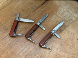 Elsener Schwyz 3× Schweizer Militär-Sackmesser