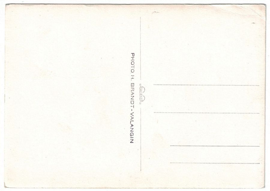 Cartoline postali: Valangin, vers 1940 – Usato da Frauenfeld venduto da POML 1