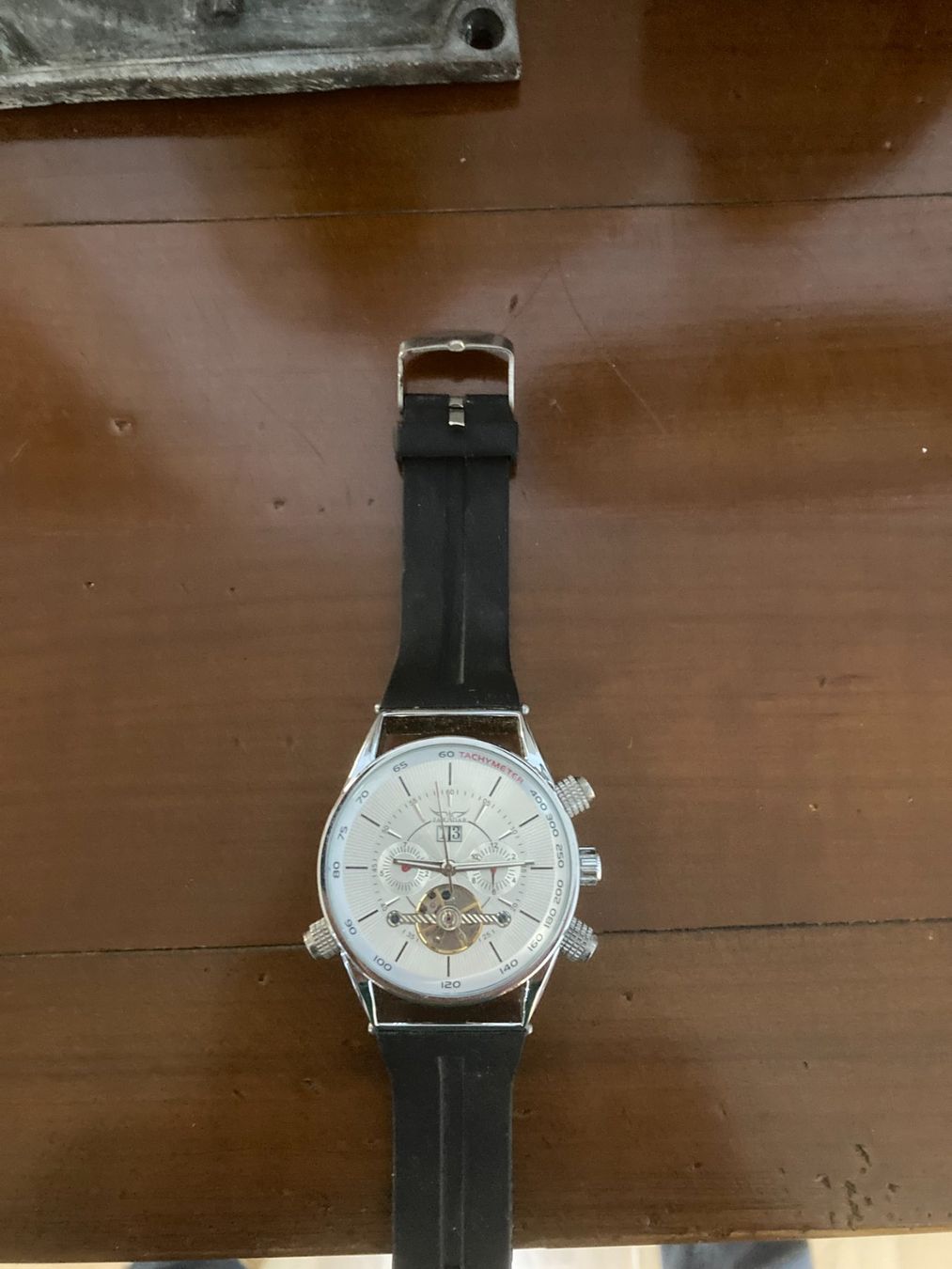Montre Collector Gendarmerie Nationale – Quartz, Dorée, Cadran Blanc – Boîte D'origine