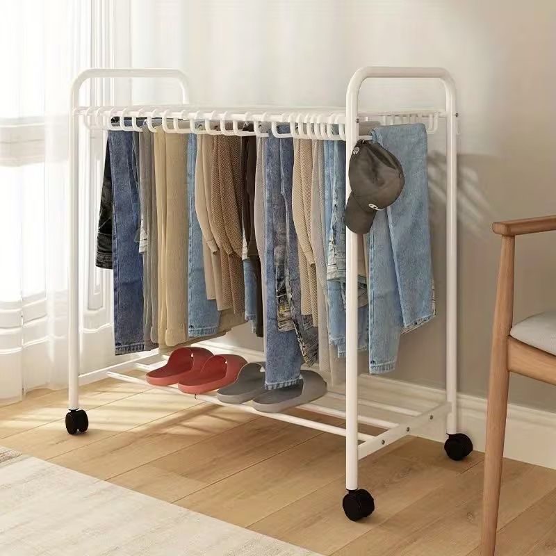 Guardaroba: Trousers/ Pants Rack with Hangers, Rolling – Nuovo (secondo la descrizione) da Zürich venduto da di_archive