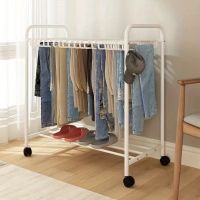 Trousers/ Pants Rack with Hangers, Rolling