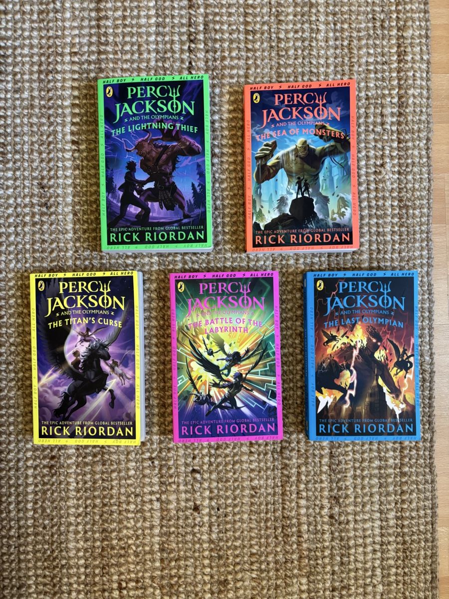 Bücher: Percy Jackson Book Set – Gebraucht aus Bern von wisemagpie 1