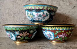 🍜 Bols chinois cloisonné