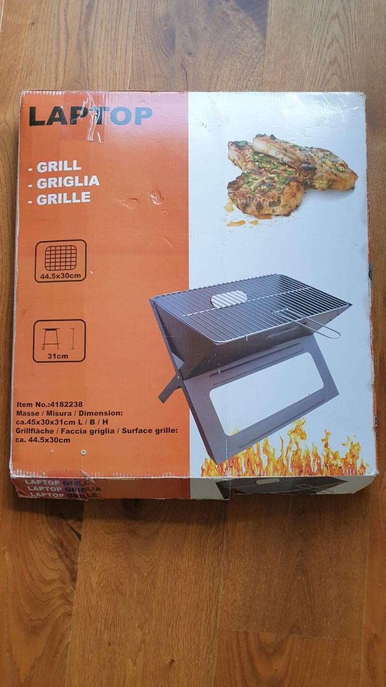 Griglie: Genialer Laptop Grill – Usato da Bern venduto da monbijou01 1