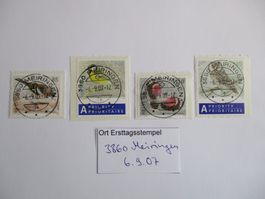 Voll Ort Ersttagsstempel 3860 Meiringen