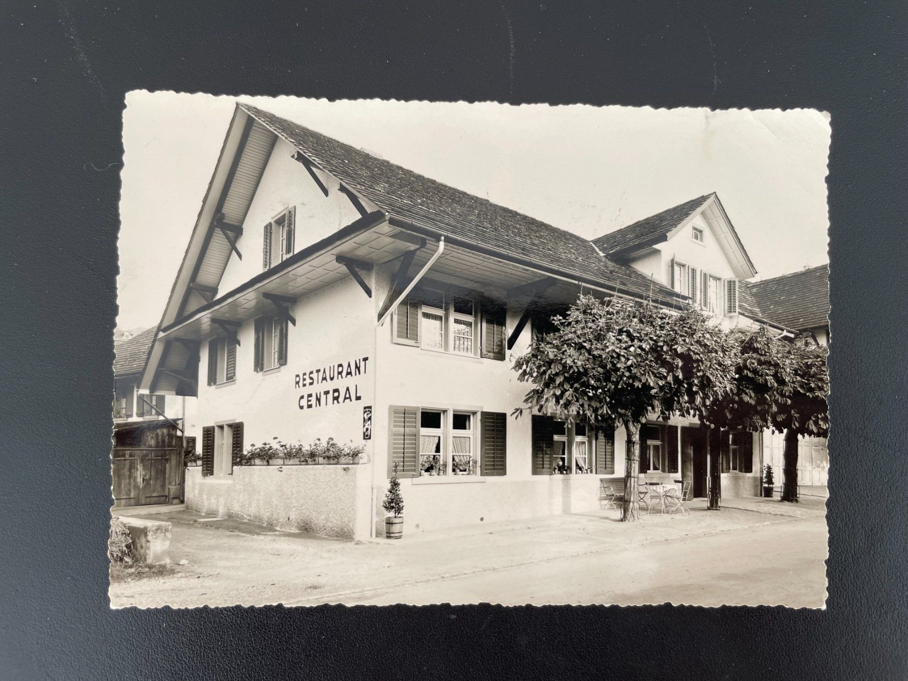 Cartoline postali: AK ZH Affoltern am Albis, Restaurant Central – Usato da Thal venduto da Danny82