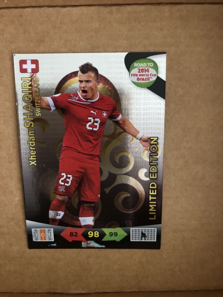 Panini Carte collezionabili: Shaqiri Limited Edition 2014 – Usato da Rorschacherberg venduto da Kisa67