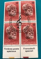 4 er Block Nr.715 mit Vollstempel Bern