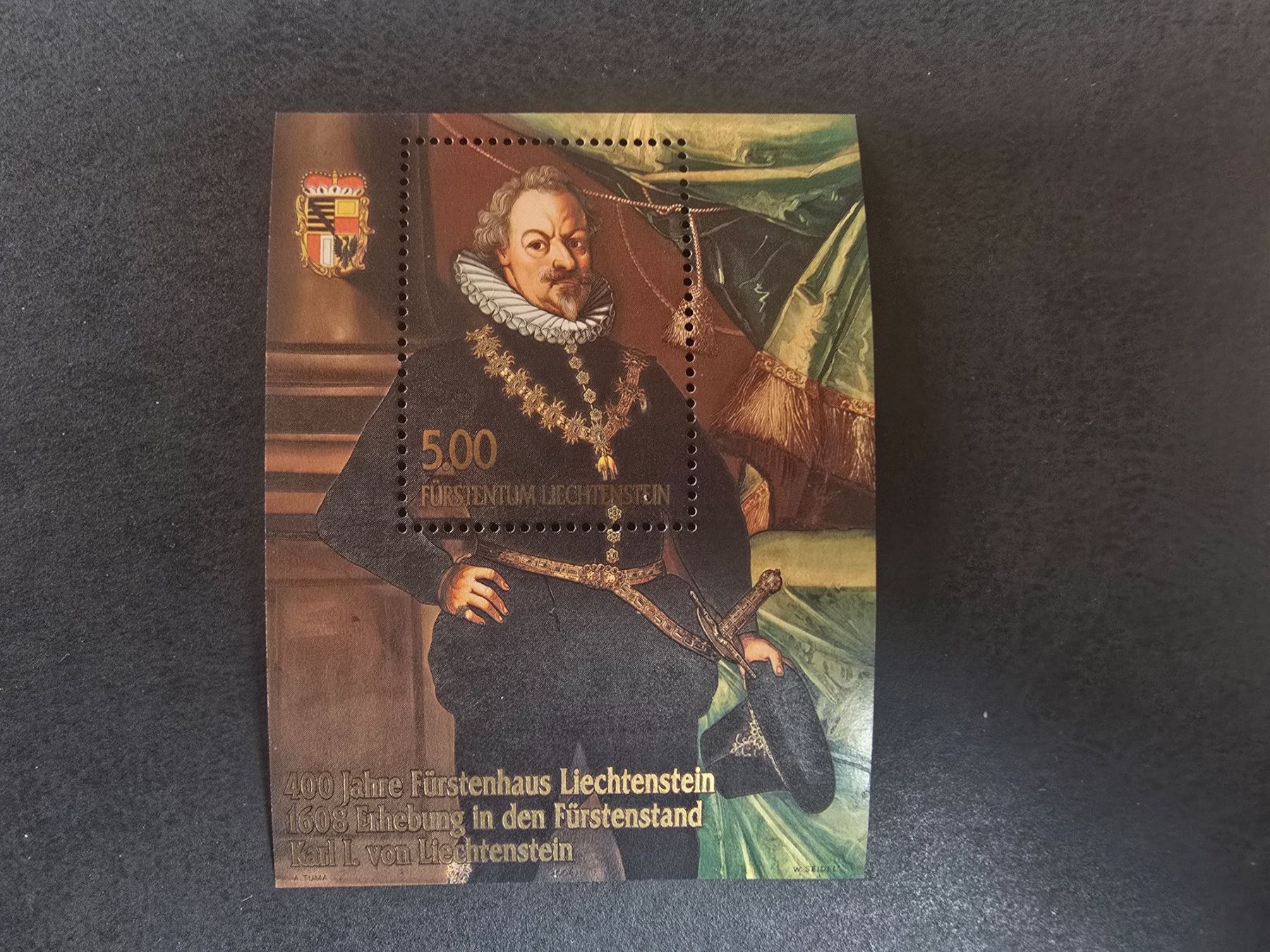 Tutti i francobolli: Karl der I Von Liechtenstein postfrisch – Usato da triesenberg venduto da wisi369