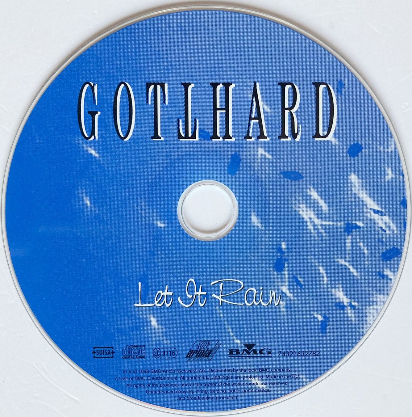 CDs: GOTTHARD - LET IT RAIN – Gebraucht aus Bottens von hotter-than-hell 2