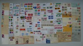 1908-2008, 124 interessante Belege +ins Ausland, FRANKATUREN