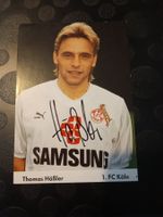 Thomas Häßler - signierte Autogrammkarte 80/90er Jahre
