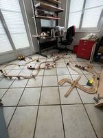 Train BRIO en bois avec accessoires