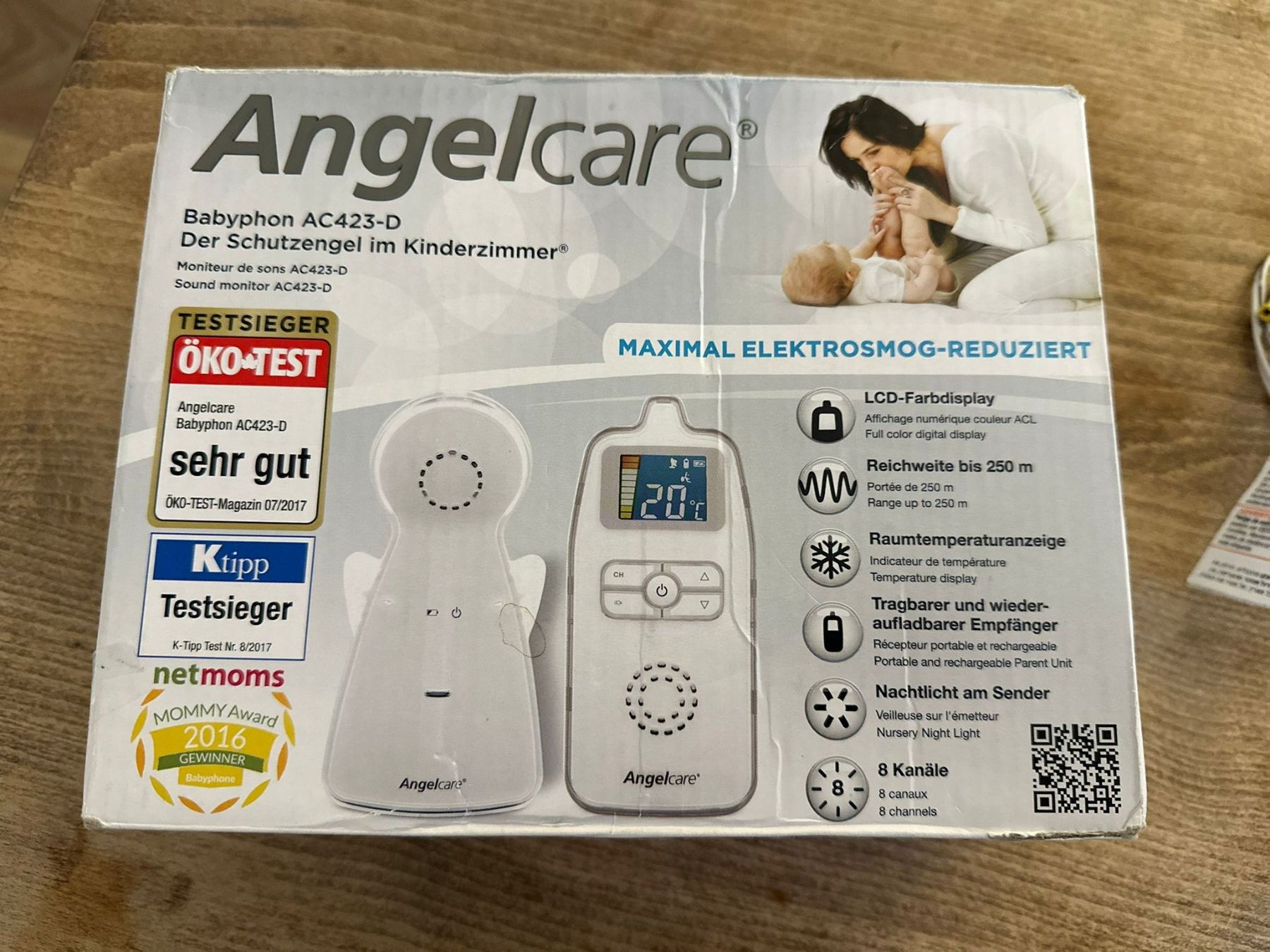 Angelcare Babyphone: Babyphone AC423-D – Usato da Männedorf venduto da Schnaeppchen05