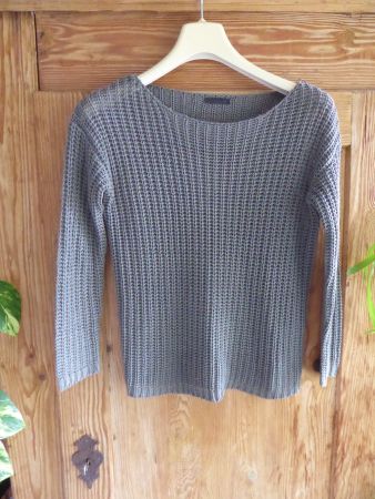 Oliv farbener Pullover Gr S Chicoree