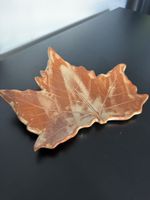 Keramik Schale Blatt Form