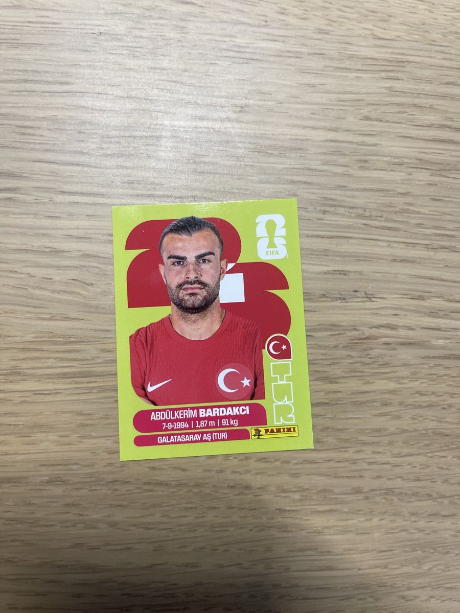 Sticker: Panini FIFA WC TUR 5 – Nuovo (secondo la descrizione) da Lausanne 26 venduto da mar_2ldv