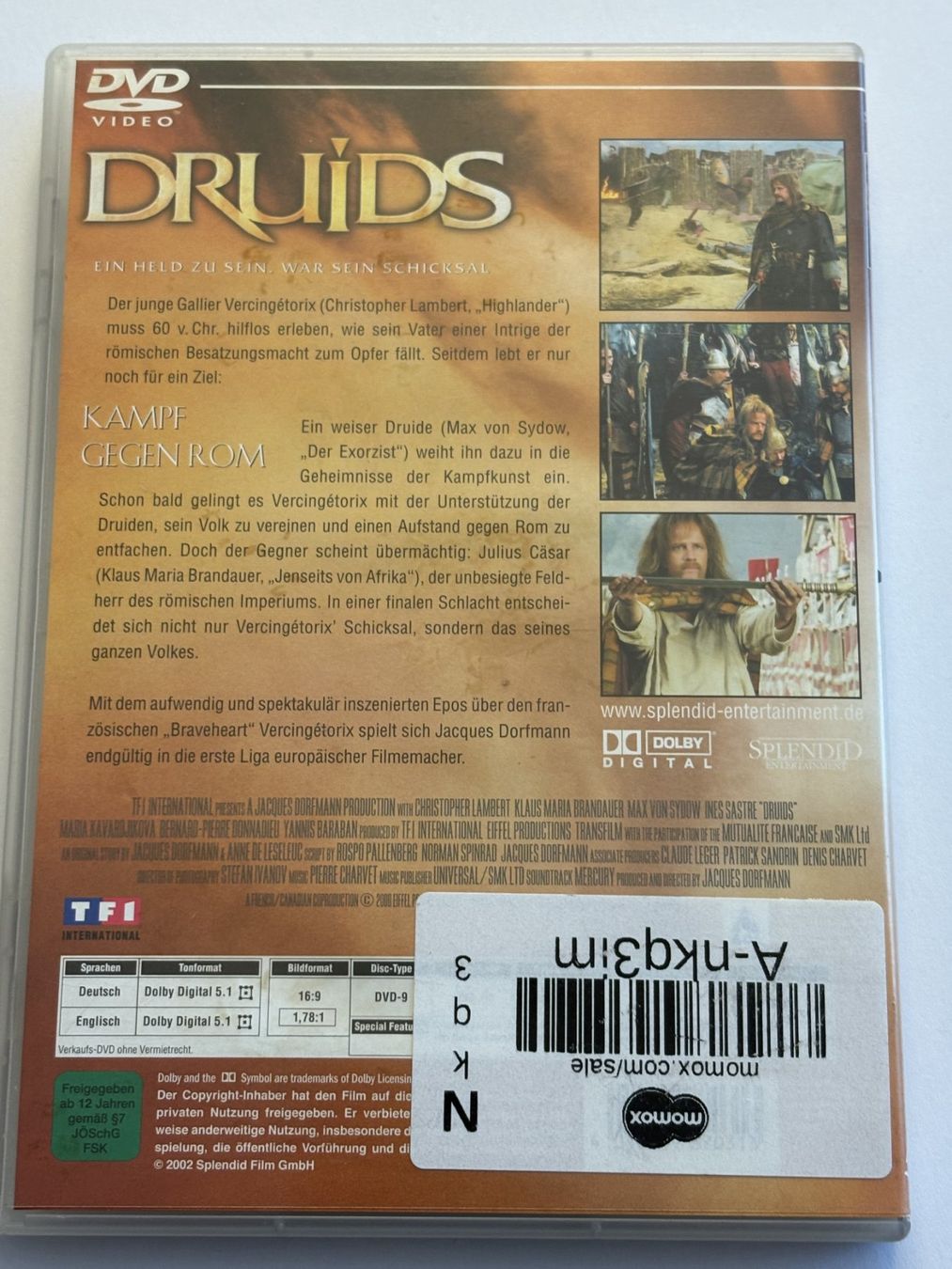 Tous les DVDs: DRUIDS (DVD) – D'occasion à Lohn-Ammannsegg par Gladiator 1