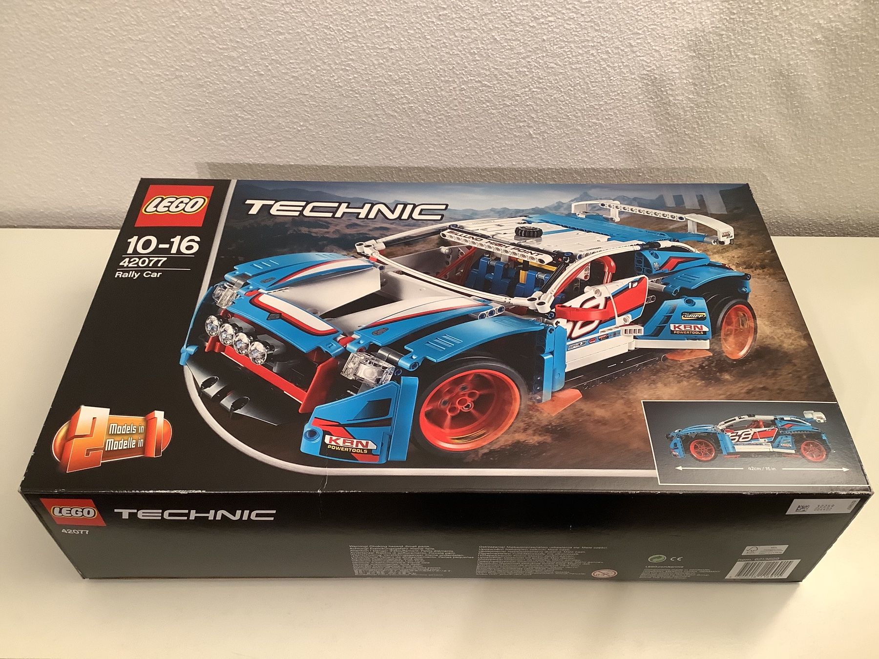 Lego Giocattoli: Lego Technic Rallye Car 42077 von 2017 – Nuovo e nell'imballaggio originale da Willisau venduto da Keks5