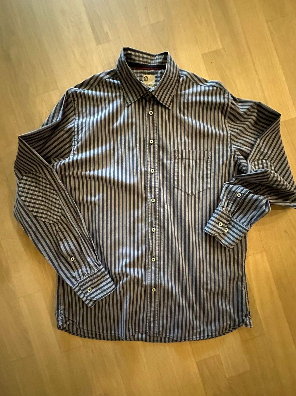 Camicie: Hemd - blau gestreift - Pure - Gr- L - TOP – Nuovo (secondo la descrizione) da Dübendorf venduto da san_tt6m 1