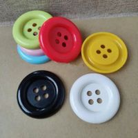 50x Retro Knopf zum Nähen XXL 5cm Bouton rétro pour couture