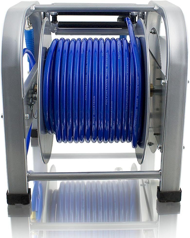Apparecchi ad aria compressa: BITUXX 30m Druckluft Schlauchtrommel – Nuovo e nell'imballaggio originale da Bottighofen venduto da zaap 3
