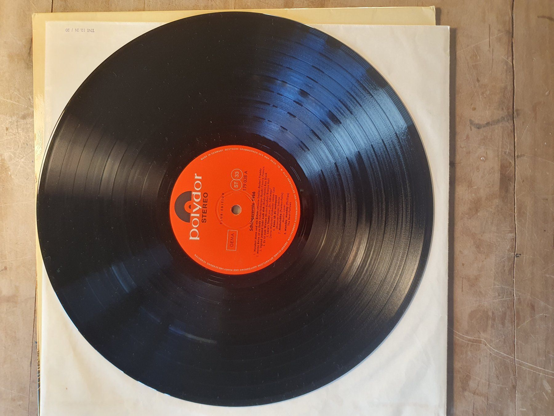 Schallplatten: LP Schlagerernte 66 – Gebraucht aus Zürich von loosebone 4