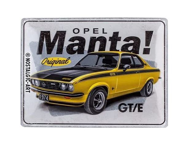 Insegne: Opel Manta Metallschild – Nuovo e nell'imballaggio originale da Menziken venduto da _Goldis_ 1
