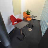 Vitra NesTable Laptoptisch höhenverstellbar, Dunkelbraun