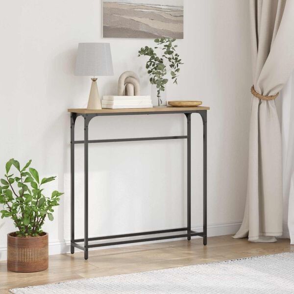 Tische: Table console Chêne artisanal 75 x 19,5 x 75 cm – Neu und originalverpackt aus Palézieux von bantouklan1 1