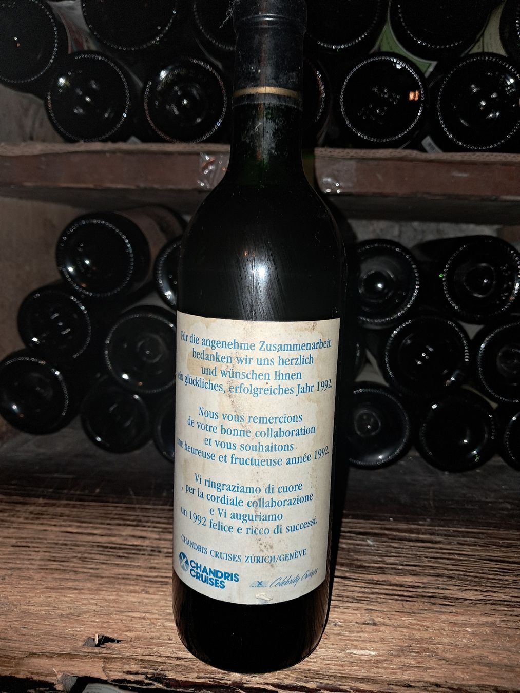 Vino: Château La Croisière Bordeaux 1990 – Nuovo e nell'imballaggio originale da Le locle venduto da juliensaran 4