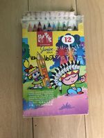 Caran d'Ache Junior Maxi Farbstifte 12 Stück gebraucht