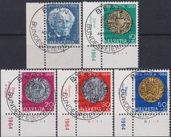 1964, B118-B122 +Ersttags-Vollstempel +Ecktabs, selten! LP!