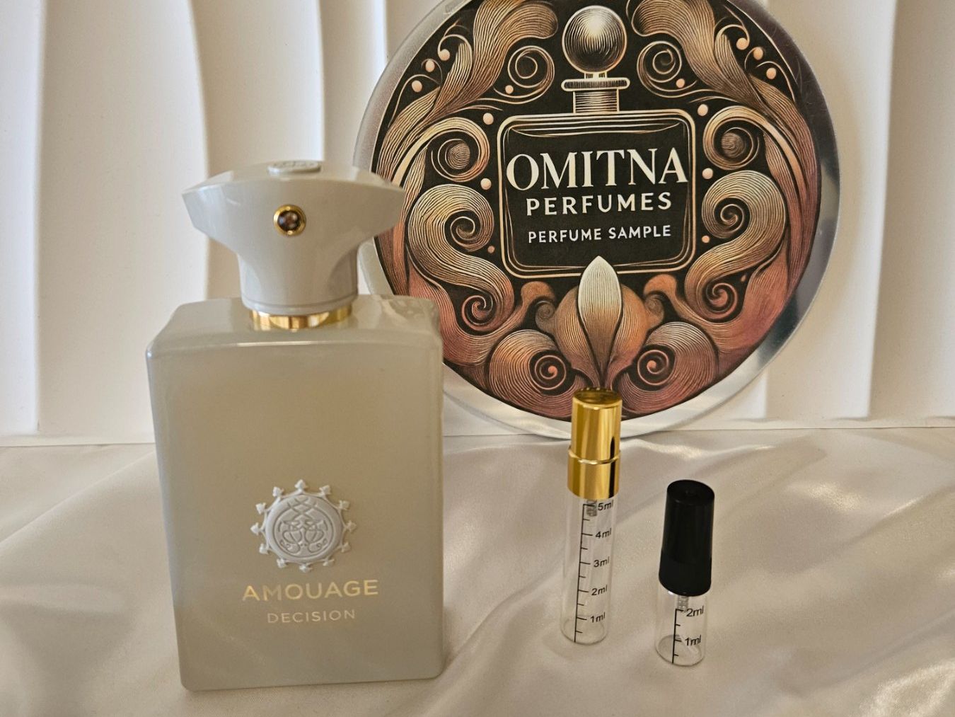 Amouage Parfum & Eau de Toilette: Decision by Amouage 2ml Abfüllung – Gebraucht aus dübendorf von Omitna-Perfumes