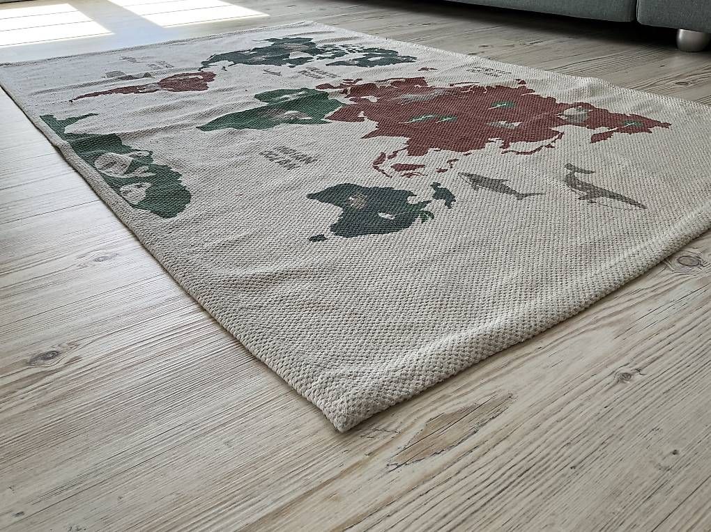 Tapis: Teppich mit Weltzeichnung – D'occasion à Muri AG par Philipp27LMW 2