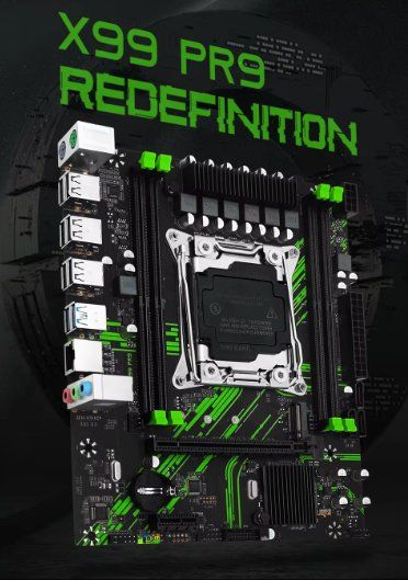 X99 PR9 Motherboard Unterstützung LGA 2011-3 Intel Xeon E5 (Neuf avec ...